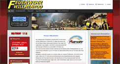 Desktop Screenshot of feuerwehr-willmenrod.de