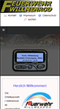 Mobile Screenshot of feuerwehr-willmenrod.de